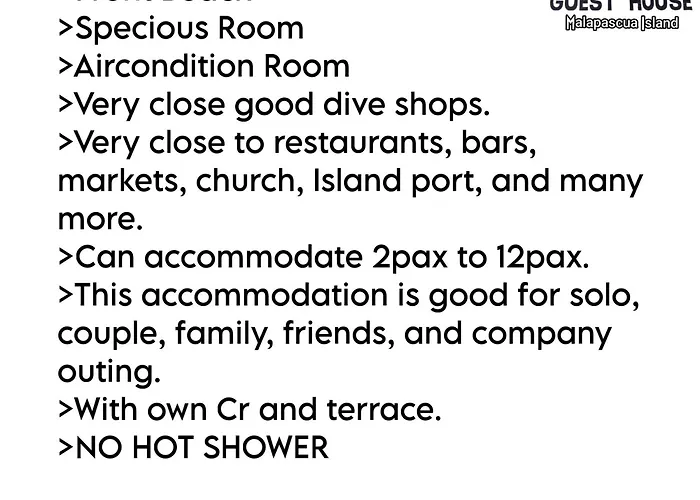 Hmc -malapascua Island Air-conditioned #1